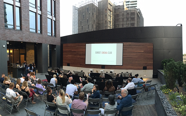 Sunset Screenings Q&A With Directors and Actors.